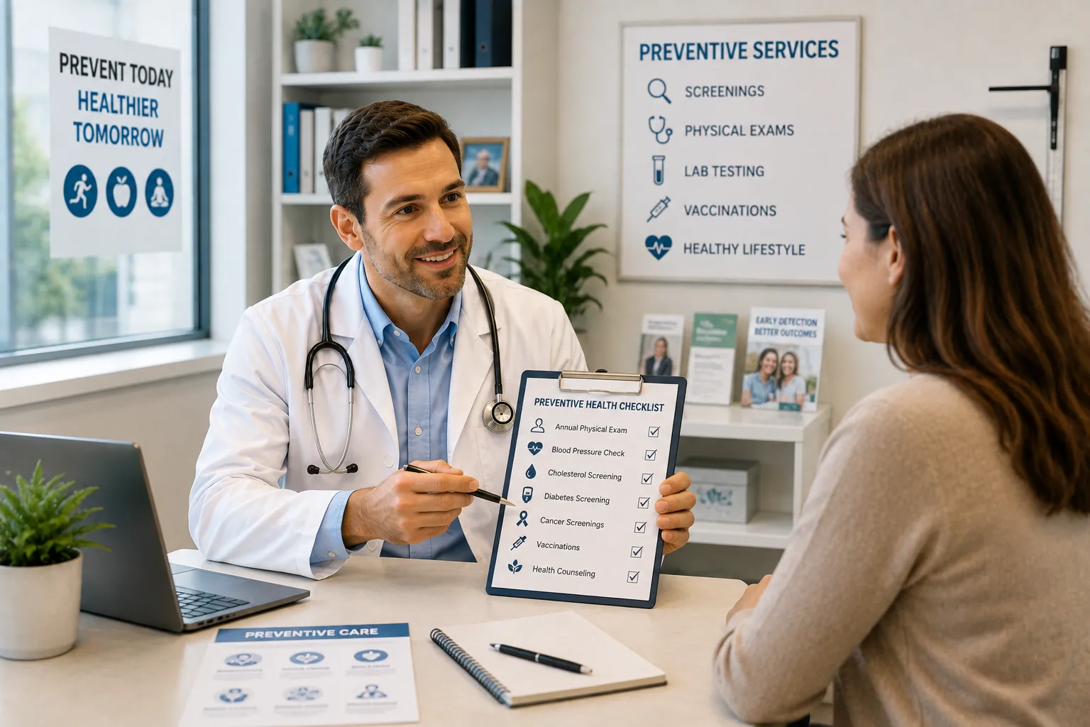 Preventive Healthcare Services: Testing, Physicals, Early Diagnosis & Long-Term Health Benefits