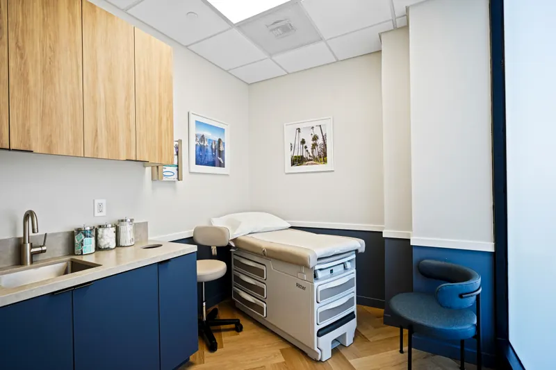 A treatment room