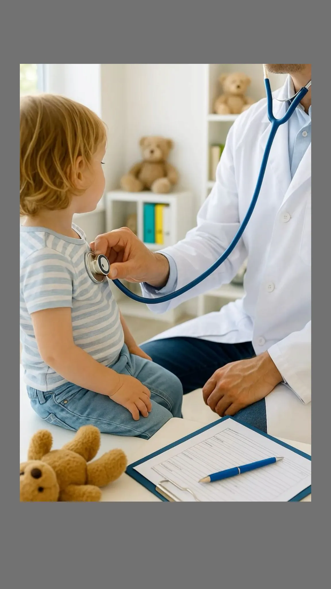 A Mederi clinician providing attentive patient care